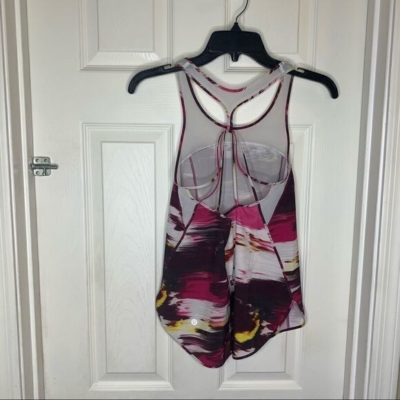 LULULEMON PIGMENT WIND DUCK SAUCE 5 MILE SINGLET - Picture 7 of 11